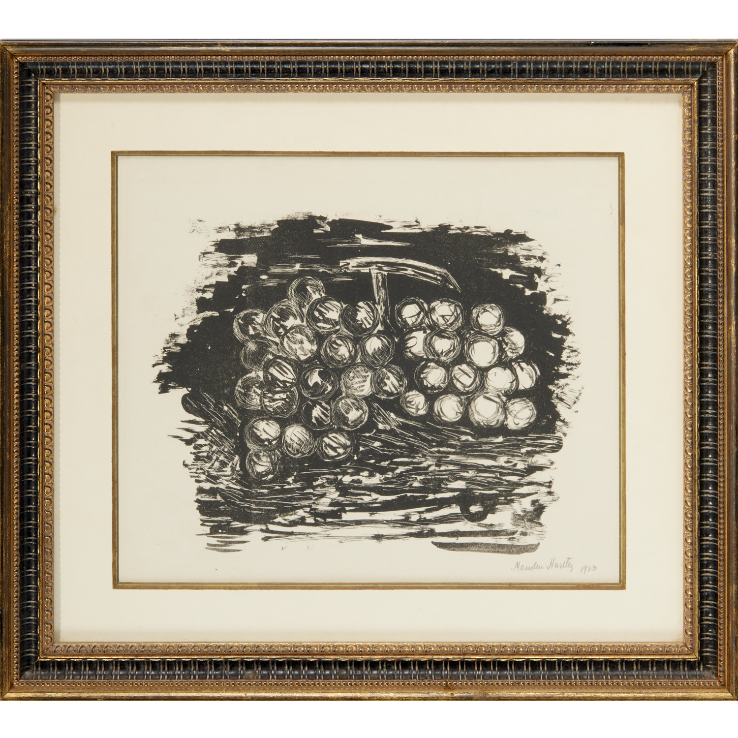 MARSDEN HARTLEY, BLACK AND WHITE