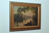 MARSH LANDSCAPE PAINTING AFTER