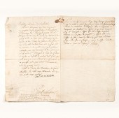 Marshal Richelieu DS 1784 3 pp