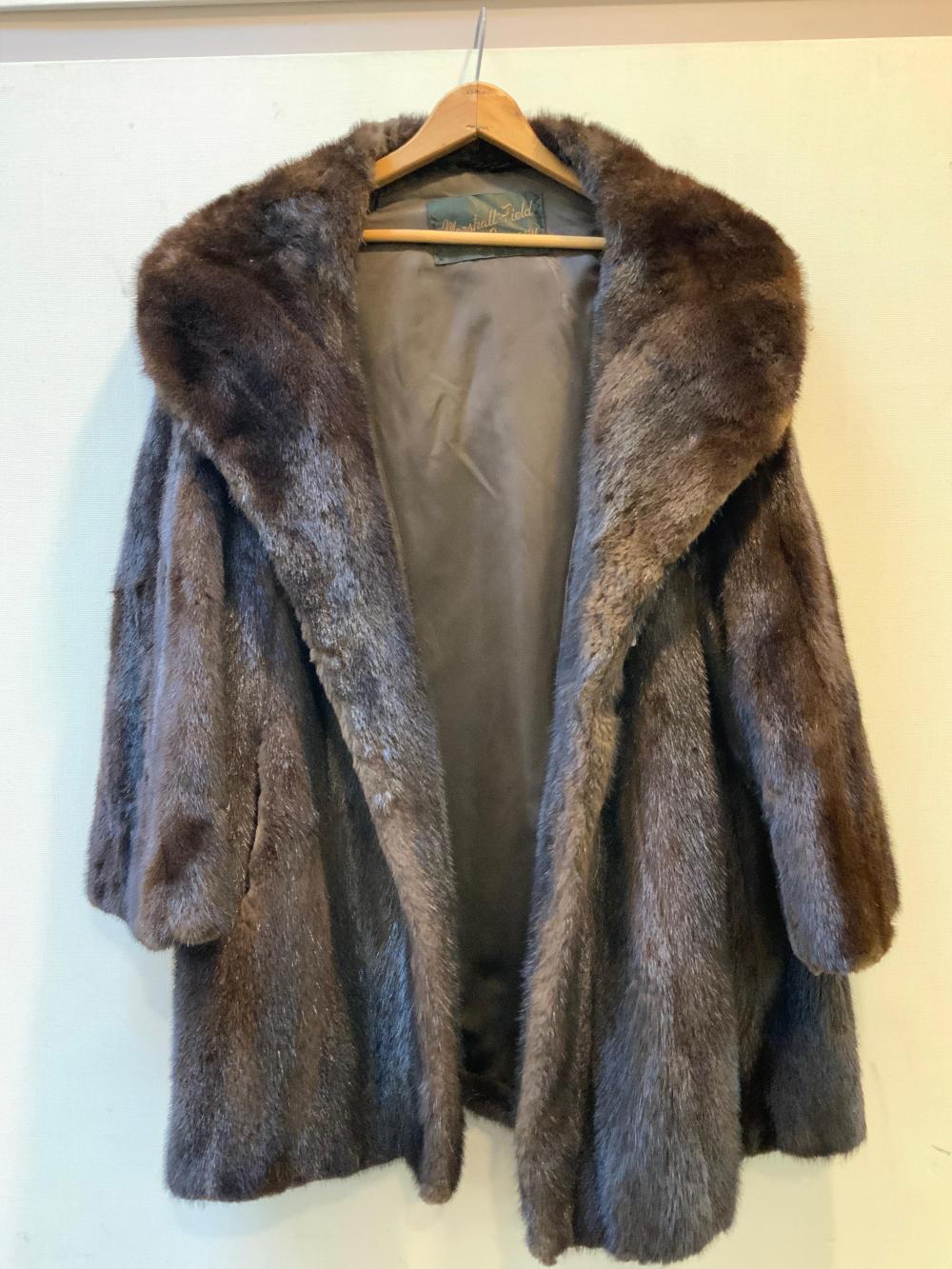 MARSHALL FIELD & COMPANY BROWN MINK