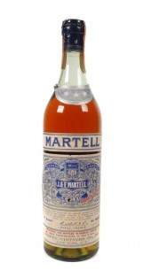 MARTELL COGNAC BRANDY BOTTLE,