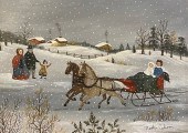 MARTHA CAHOON OIL ON MASONITE