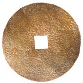 MARTHA STURDY HAMMERED BRASS P