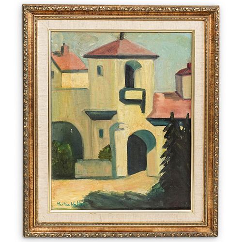 MARTHA WALTER (1875 - 1976) OIL
