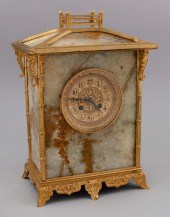 MARTI BRONZE AND ONYX MANTEL C