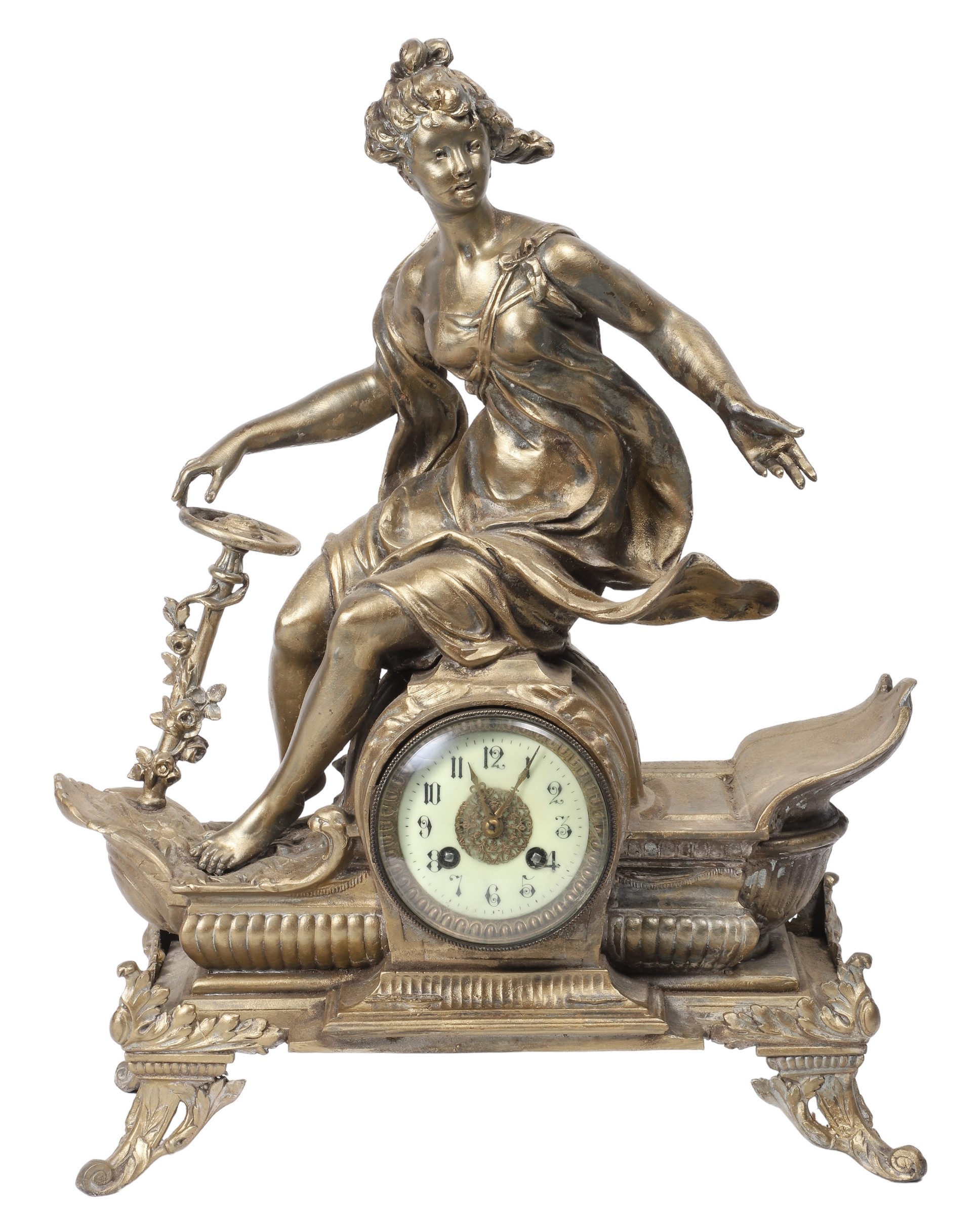 Marti et Cie gilt white metal
