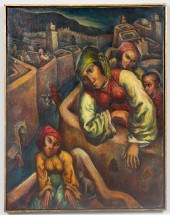 MARTIN BAER "FEZ MOROCCO" OIL