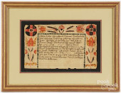 MARTIN BRECHALL FRAKTUR BIRTH