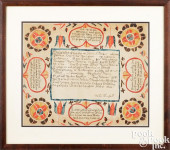 MARTIN BRECHALL FRAKTUR BIRTH