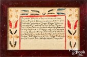 MARTIN BRECHALL FRAKTUR BIRTH