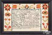 MARTIN BRECHALL FRAKTUR BIRTH