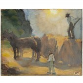 MARTIN GAMBEE, OIL ON MASONITE
