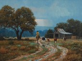 MARTIN GRELLE (B. 1954), RANCH