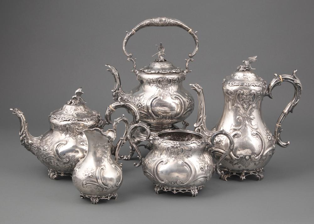 MARTIN HALL CO. STERLING TEA/COFFEE