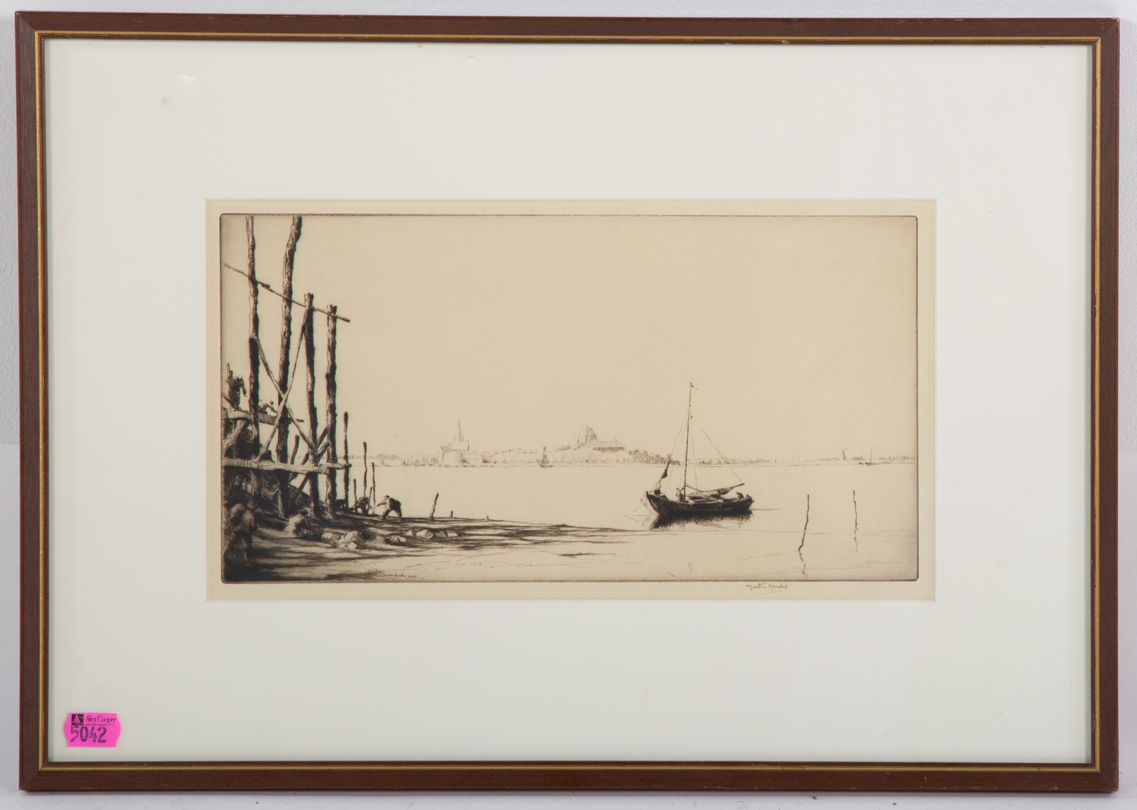 MARTIN HARDIE. FISHING VESSEL AT