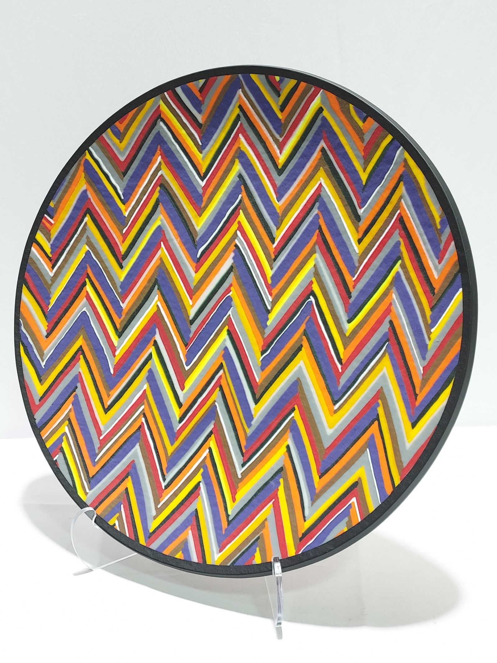 MARTIN KREMER LARGE ZIG-ZAG FUSED