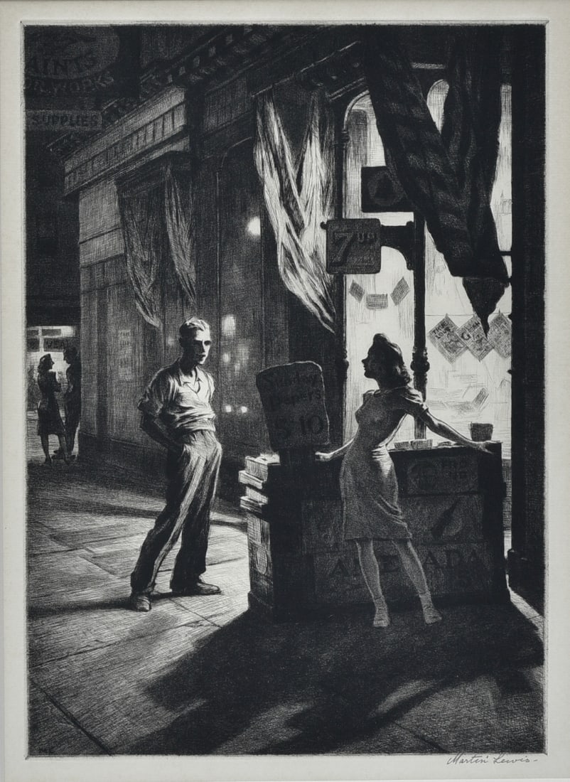 MARTIN LEWIS (1881-1962)  CHANCE