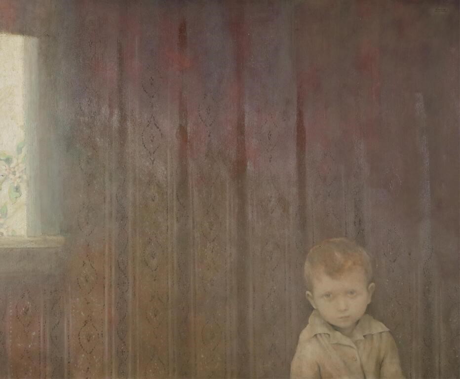 MARTIN MINAHAN OIL ON BOARD I
