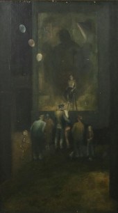 MARTIN MINAHAN OIL ON CANVAS T