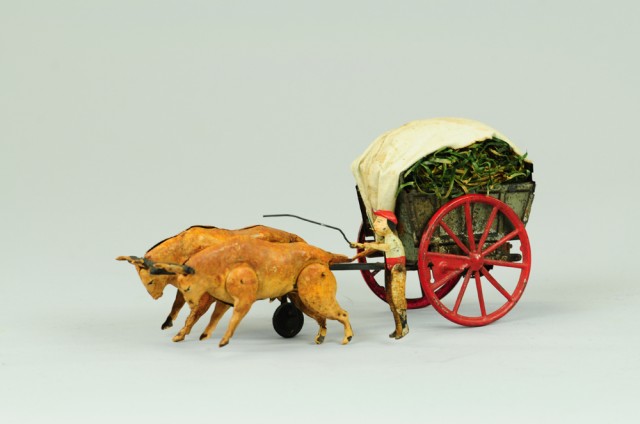 MARTIN OXEN CART France open cart