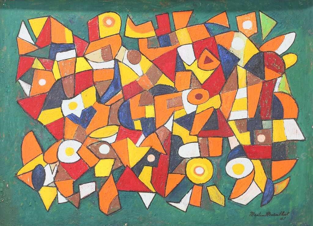 MARTIN ROSENTHAL OIL ON BOARD