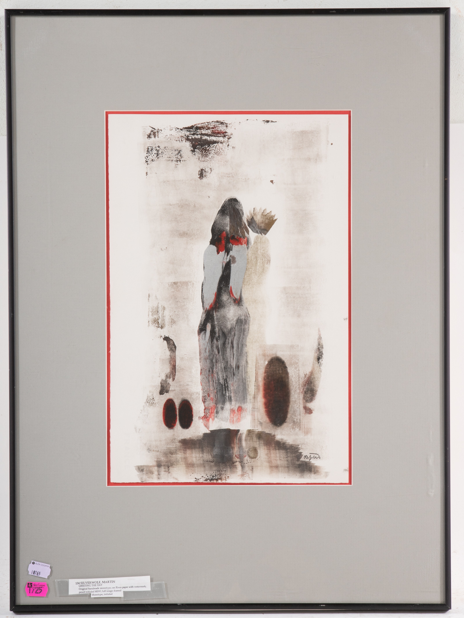 MARTIN SILVERWOLF. "GREETING THE