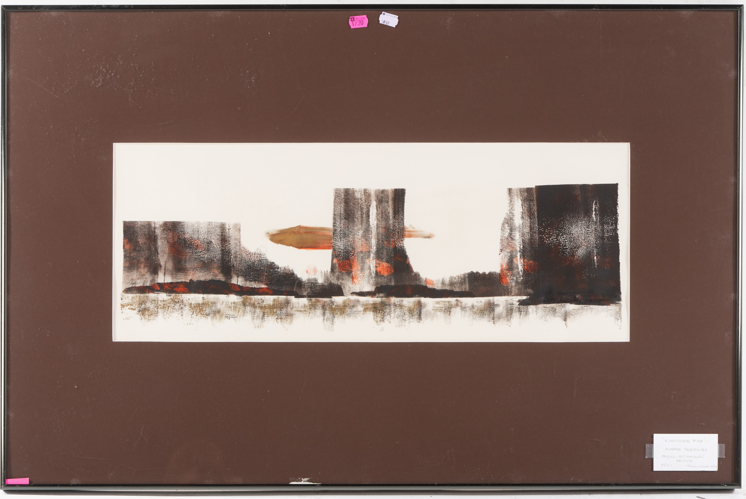 MARTIN SILVERWOLF. "LANDSCAPE #54,"
