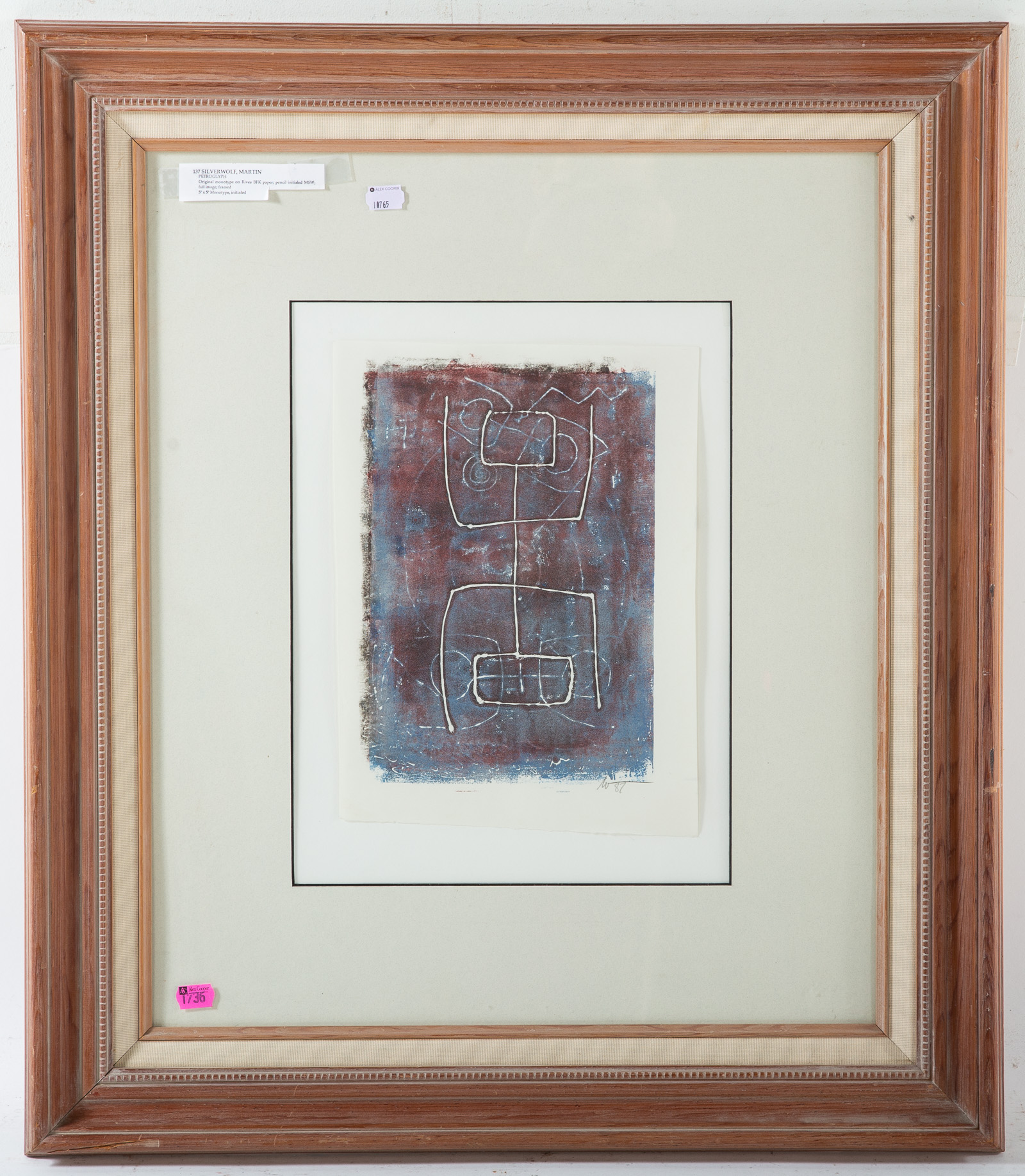 MARTIN SILVERWOLF. "PETROGLYPH,"