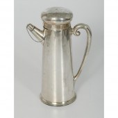 Martini Shaker Silver Plated A