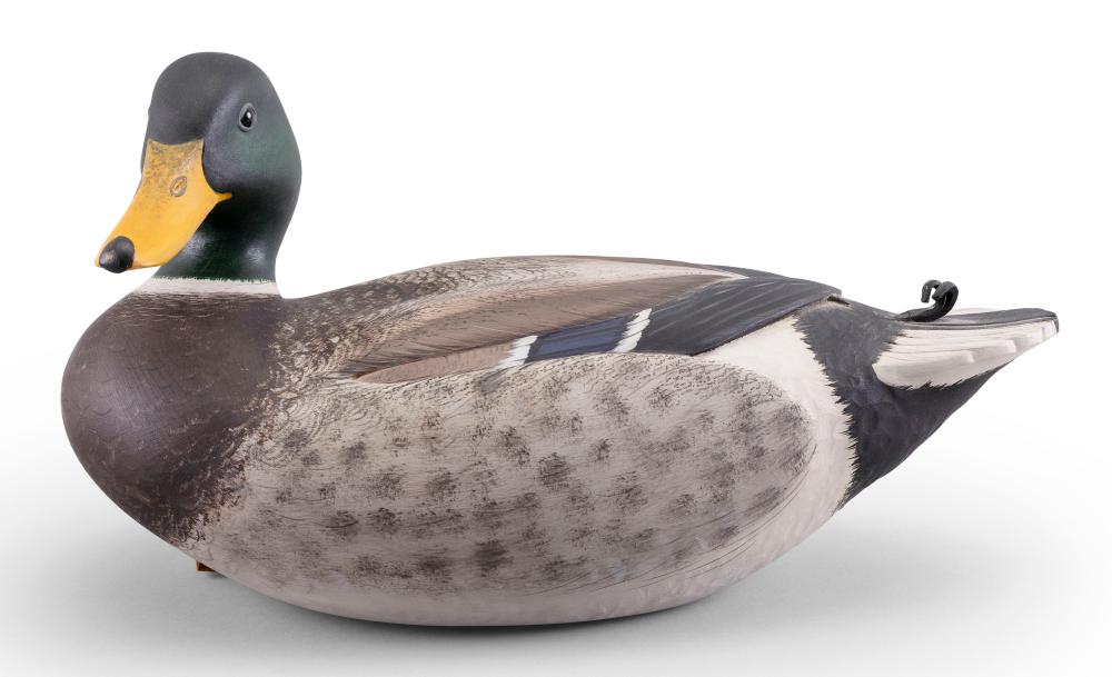 MARTY COLLINS MALLARD DRAKE DECOY