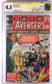 MARVEL COMICS AVENGERS #1 CGC