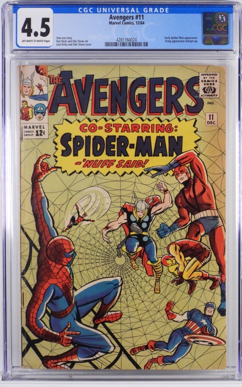 MARVEL COMICS AVENGERS #11 CGC