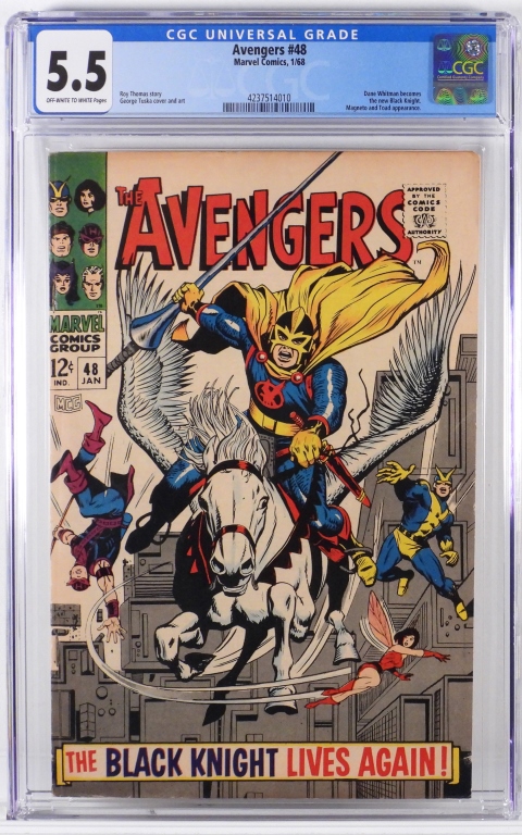 MARVEL COMICS AVENGERS #48 CGC