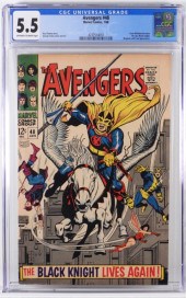 MARVEL COMICS AVENGERS #48 CGC