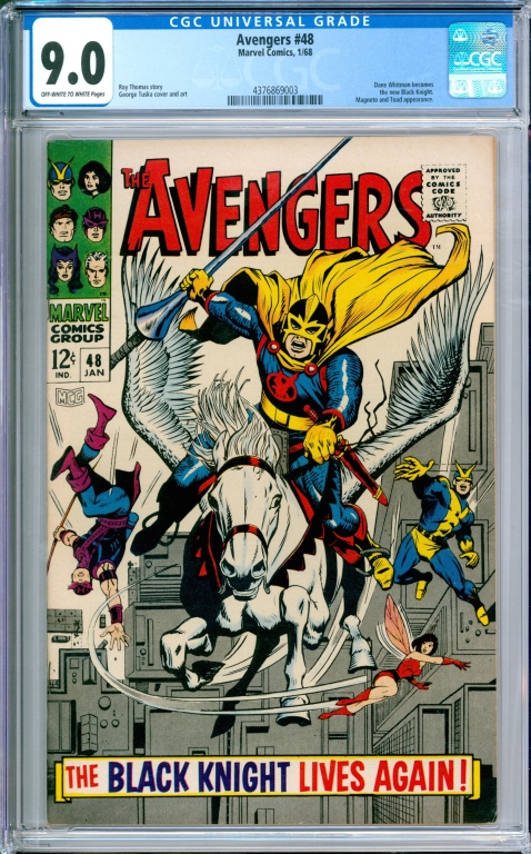 MARVEL COMICS AVENGERS #48 CGC