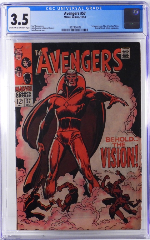 MARVEL COMICS AVENGERS #57 CGC