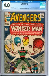 MARVEL COMICS AVENGERS #9 CGC