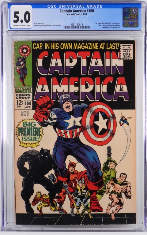 MARVEL COMICS CAPTAIN AMERICA