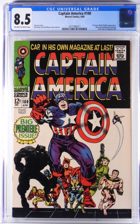MARVEL COMICS CAPTAIN AMERICA