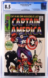 MARVEL COMICS CAPTAIN AMERICA