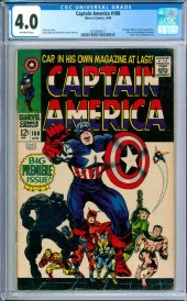 MARVEL COMICS CAPTAIN AMERICA