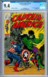 MARVEL COMICS CAPTAIN AMERICA
