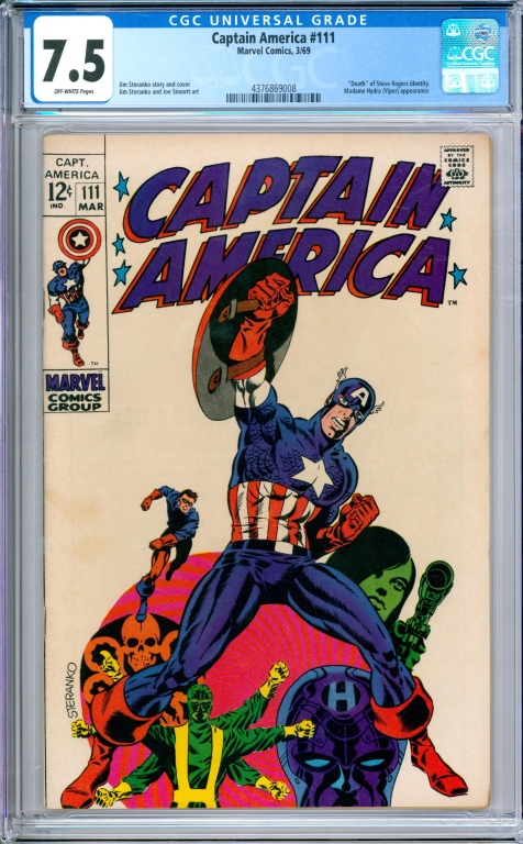 MARVEL COMICS CAPTAIN AMERICA