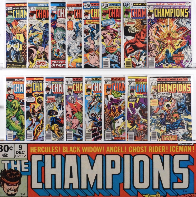 MARVEL COMICS CHAMPIONS #1-#17 HIGH