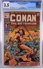 MARVEL COMICS CONAN THE BARBAR