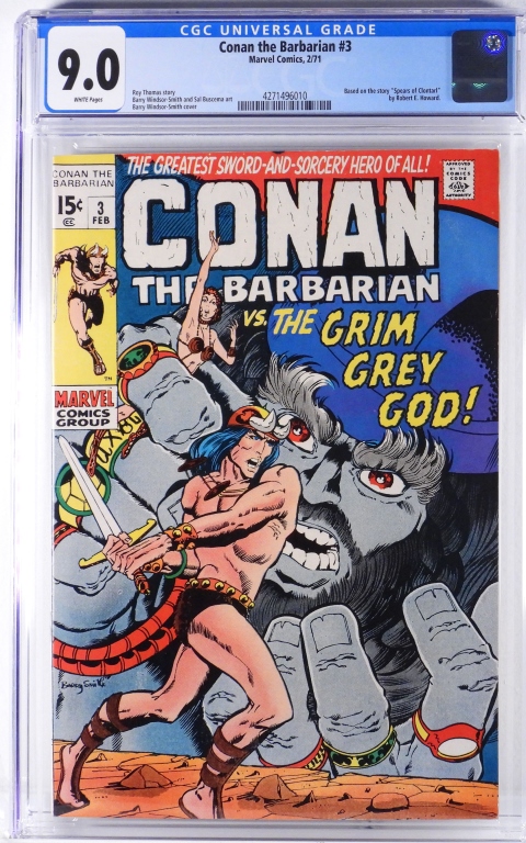 MARVEL COMICS CONAN THE BARBARIAN