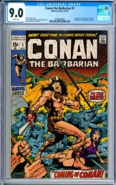 MARVEL COMICS CONAN THE BARBAR