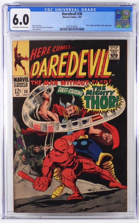 MARVEL COMICS DAREDEVIL #30 CGC 6.0