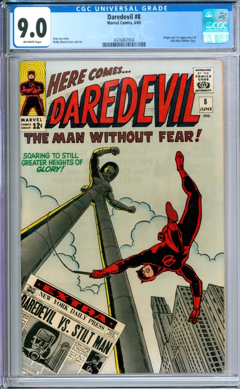 MARVEL COMICS DAREDEVIL #8 CGC