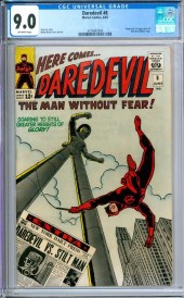 MARVEL COMICS DAREDEVIL #8 CGC
